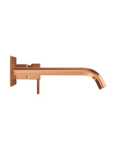 Смеситель для раковины встраиваемый однорычажный, с тонкой ручкой CEZARES LEAF-BLI1-20-L-SS