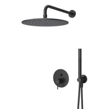 Душевая система CEZARES LEAF-DSIP-30-L-NOP черный матовый