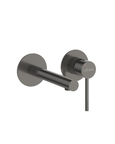 Смеситель для раковины встраиваемый с внутренней частью, без донного клапана CEZARES RELAX-BLI2-2-GM-W0