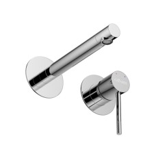 Смеситель для раковины встраиваемый с внутренней частью, без донного клапана CEZARES RELAX-BLI2-2-01-W0