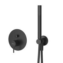 Душевая система CEZARES LEAF-DSIP-30-L-NOP черный матовый