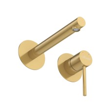 Смеситель для раковины встраиваемый с внутренней частью, без донного клапана CEZARES RELAX-BLI2-2-BORO-W0