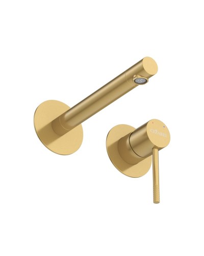 Смеситель для раковины встраиваемый с внутренней частью, без донного клапана CEZARES RELAX-BLI2-2-BORO-W0