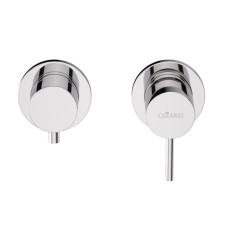 Встраиваемый однорычажный смеситель на 3 выхода с тонкой ручкой CEZARES LEAF-VDIM3-L-01