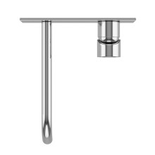 Смеситель для раковины встраиваемый однорычажный, с тонкой ручкой, на единой площадке	 CEZARES LEAF-BLI1-20-L-01-W0