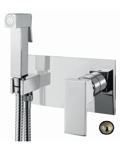 Встраиваемый смеситель с гигиеническим душем CEZARES UNIKA-DIF-02