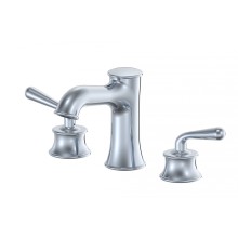 Смеситель для раковины на 3 отверстия WONZON & WOGHAND, Хром (WW-88159008-CR)