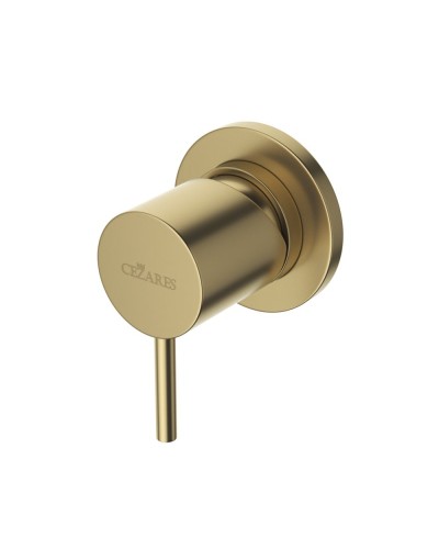 Встраиваемый однорычажный смеситель с тонкой ручкой CEZARES LEAF-DIM-L-SR