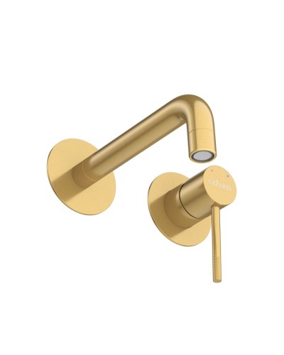 Смеситель для раковины встраиваемый с внутренней частью, без донного клапана CEZARES RELAX-BLI2-1-BORO-W0