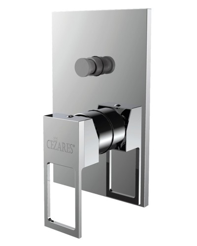 Встраиваемый однорычажный смеситель для душа с переключателем CEZARES EFFECT-VDIM-01