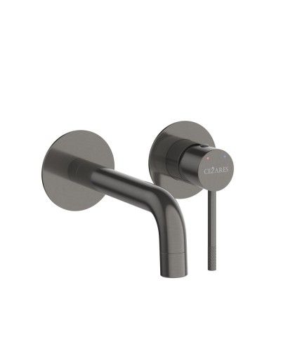 Смеситель для раковины встраиваемый с внутренней частью, без донного клапана CEZARES RELAX-BLI2-1-GM-W0