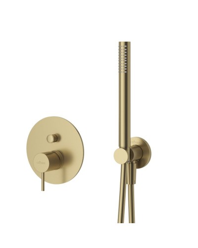 Душевая система CEZARES LEAF-DSIP-30-L-SR оттенок бронза