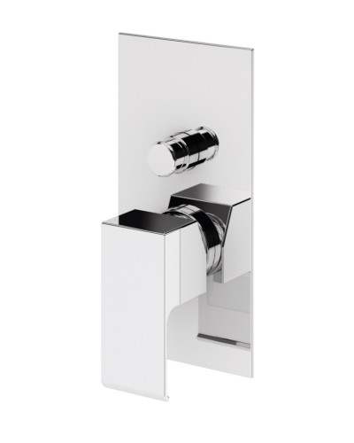 Встраиваемый однорычажный смеситель для душа с переключателем CEZARES PORTA-VDIM-NOP