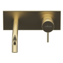 Смеситель для раковины встраиваемый однорычажный, с тонкой ручкой CEZARES LEAF-BLI1-20-L-SR