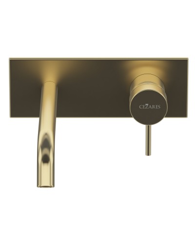 Смеситель для раковины встраиваемый однорычажный, с тонкой ручкой CEZARES LEAF-BLI1-20-L-SR