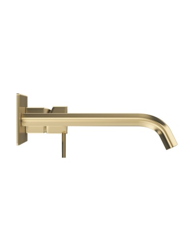 Смеситель для раковины встраиваемый однорычажный, с тонкой ручкой CEZARES LEAF-BLI1-20-L-SR