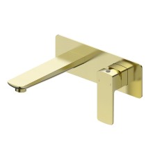 Смеситель для раковины встраиваемый WONZON & WOGHAND, Брашированное золото (WW-88869003-BG)