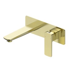 Смеситель для раковины встраиваемый WONZON & WOGHAND, Брашированное золото (WW-88869003-BG)