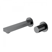 Смеситель для раковины встраиваемый WONZON & WOGHAND, Темный графит (WW-105-BGG)