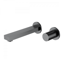 Смеситель для раковины встраиваемый WONZON & WOGHAND, Темный графит (WW-105-BGG)