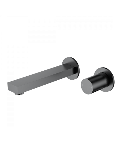 Смеситель для раковины встраиваемый WONZON & WOGHAND, Темный графит (WW-105-BGG)