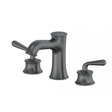 Смеситель для раковины на 3 отверстия WONZON & WOGHAND, Темный графит (WW-88159008-BGM)