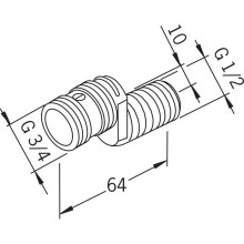 Эксцентрики 3/4х1/2 Oras 281205/2
