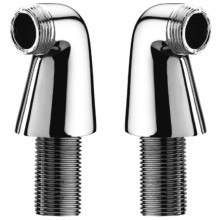 Крепеж для вертикального монтажа смесителя (пара) Lemark LM8556CR