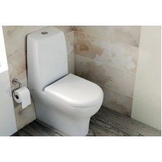 Унитаз-моноблок с сиденьем микролифт и с механизмом смыва Geberit Vitra Zentrum 9012B003-7200