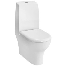 Унитаз-моноблок с сиденьем микролифт и с механизмом смыва Geberit Vitra Zentrum 9012B003-7200