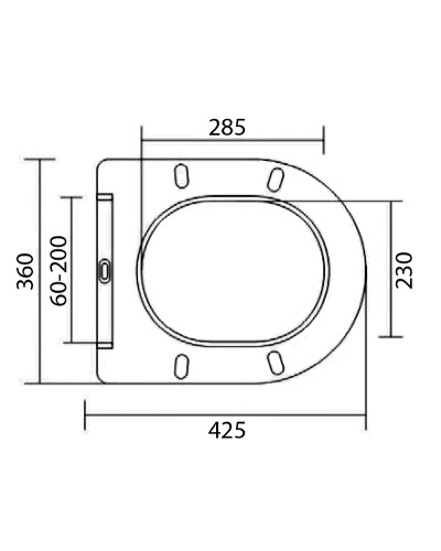 Унитаз BelBagno Uno BB3105CHR/SC подвесной с сиденьем Микролифт