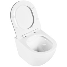 Унитаз BelBagno Uno BB3105CHR/SC подвесной с сиденьем Микролифт