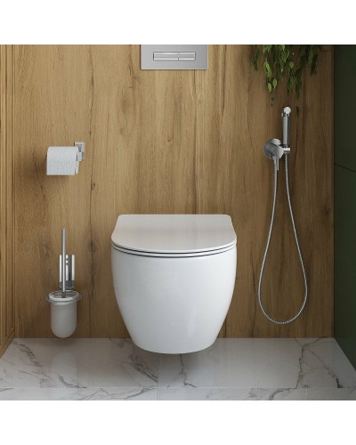 Унитаз биде Cezares Comfort CZR-191-TH/BS подвесной без сиденья