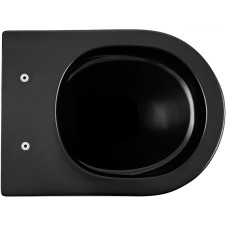 Унитаз Abber Bequem AC1103MB подвесной Черный матовый с сиденьем Микролифт