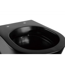 Унитаз Abber Bequem AC1103MB подвесной Черный матовый с сиденьем Микролифт