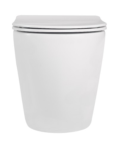 Унитаз Abber Bequem AC1111 приставной с сиденьем Микролифт