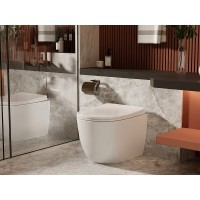 Унитаз Abber Bequem AC1111 приставной с сиденьем Микролифт