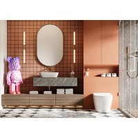 Унитаз Abber Bequem AC1113 приставной с сиденьем Микролифт