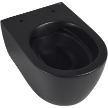 Унитаз Abber Bequem AC1104MB подвесной Черный матовый с сиденьем Микролифт