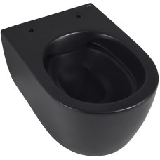 Унитаз Abber Bequem AC1104MB подвесной Черный матовый с сиденьем Микролифт