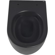 Унитаз Abber Bequem AC1104MB подвесной Черный матовый с сиденьем Микролифт