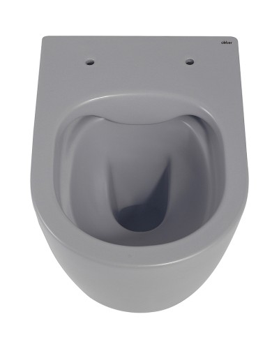 Унитаз Abber Bequem AC1104MG подвесной Серый матовый с сиденьем Микролифт