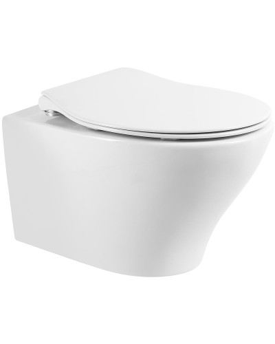 Унитаз BelBagno Acqua BB340CHR/BB2020SC подвесной с сиденьем Микролифт