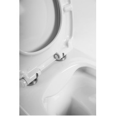 Унитаз BelBagno Acqua BB340CHR/BB2020SC подвесной с сиденьем Микролифт