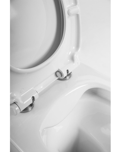 Унитаз BelBagno Acqua BB340CHR/BB2020SC подвесной с сиденьем Микролифт