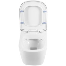 Унитаз BelBagno Albano BB120CHR/BB120SC подвесной с сиденьем Микролифт