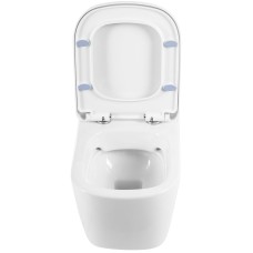 Унитаз BelBagno Albano BB120CHR/BB120SC подвесной с сиденьем Микролифт