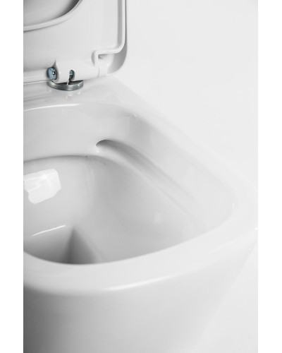 Унитаз BelBagno Albano BB120CHR/BB120SC подвесной с сиденьем Микролифт