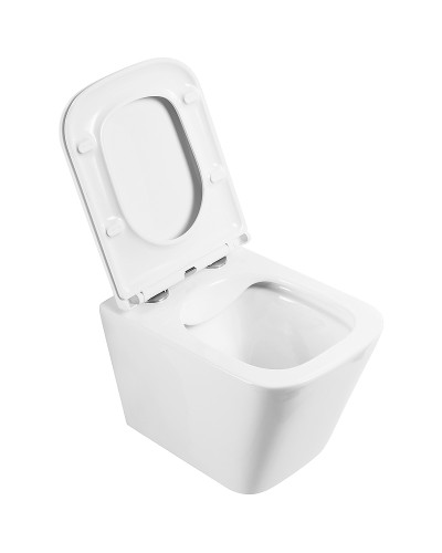 Унитаз BelBagno Ardente R BB520CHR/BB2322SC подвесной с сиденьем Микролифт