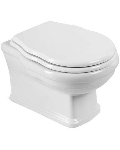 Унитаз BelBagno Boheme BB115CH/BB115SC подвесной с сиденьем Микролифт